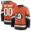Maillot de Hockey Anaheim Ducks Personnaliser Fanatics Premium 2024-25 Orange Domicile - Enfant
